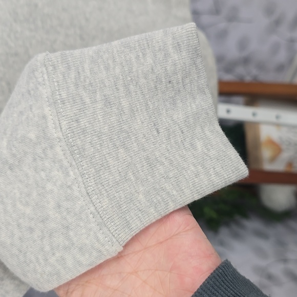 J.Crew Wide Button-collar Pullover Sweatshirt - Picture 4 of 7